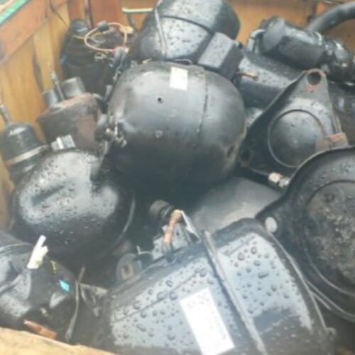 Drained Copper Compressor – Fridges/AC
