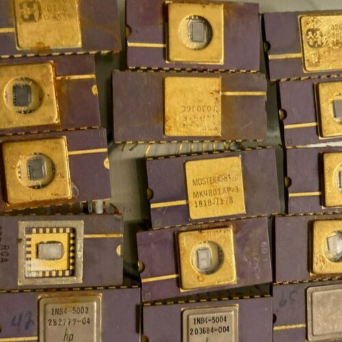 IC CPU chip ic`s VINTAGE CERAMIC CPU FOR GOLD SCRAP RECOVERY